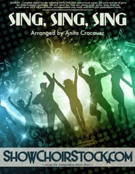 Sing, Sing, Sing Digital File choral sheet music cover Thumbnail